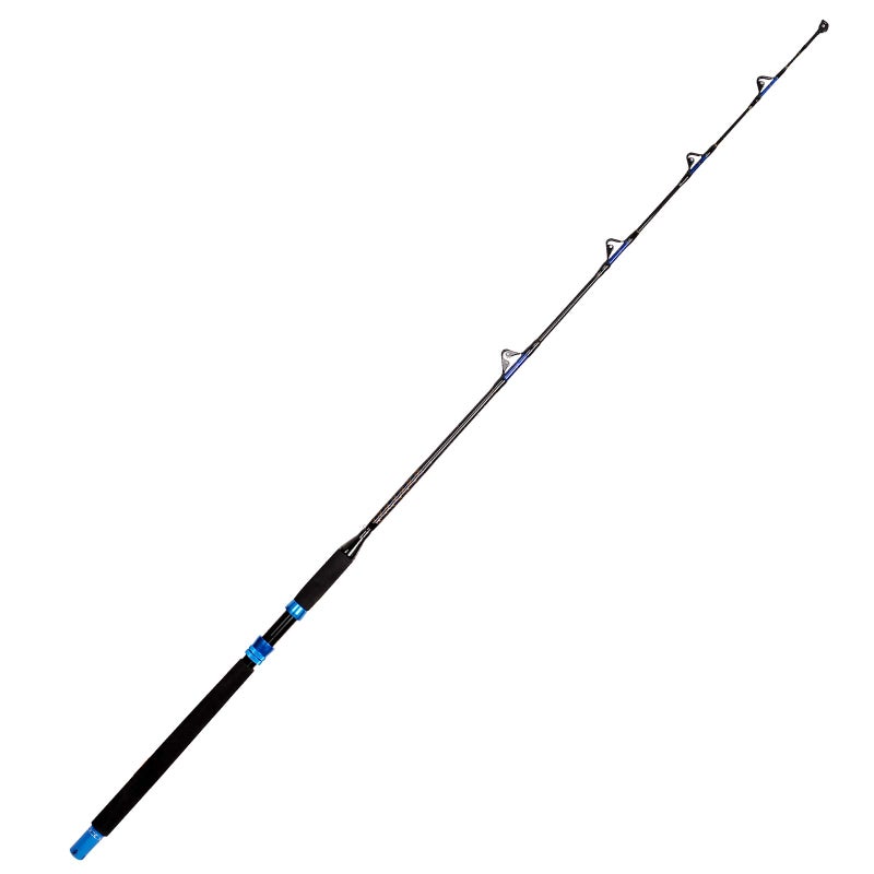 Fiblink 1-Piece Saltwater Offshore Trolling Rod Conventional Boat Rod Carbon Fishing Pole(6 Feet, 30-50 lb/50-80 lb/80-120 lb) (50-80 Pound) - Image 2